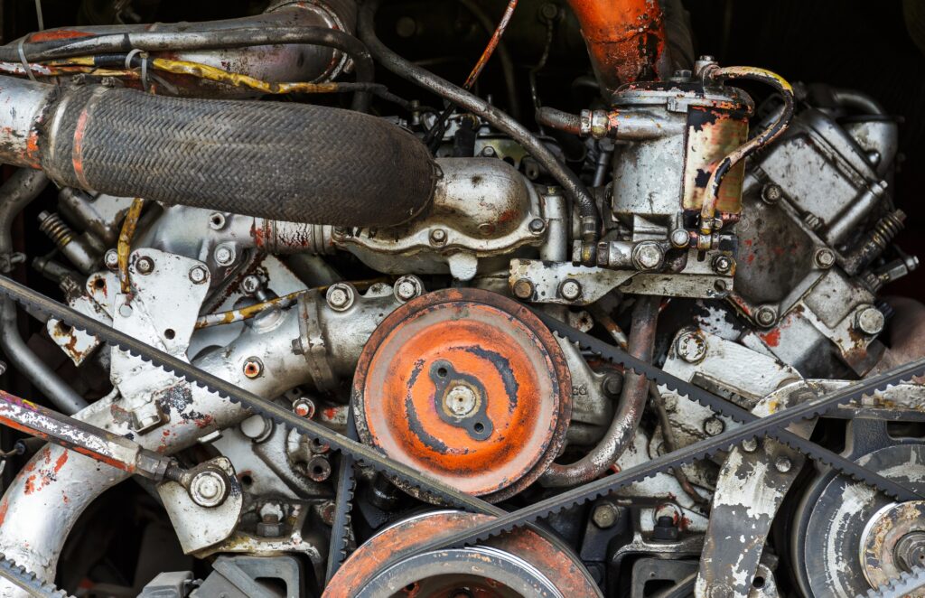 Bus engine